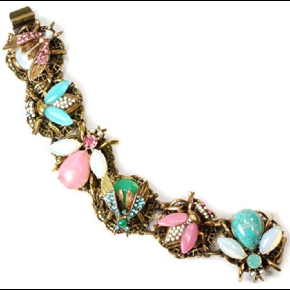 Bee-u-tiful Vintage Findings Bracelet, NWT